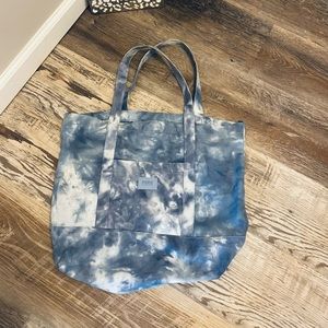 PINK canvas tote bag